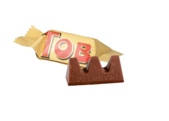 TOBLERONE Mini in individueller Papierbanderole